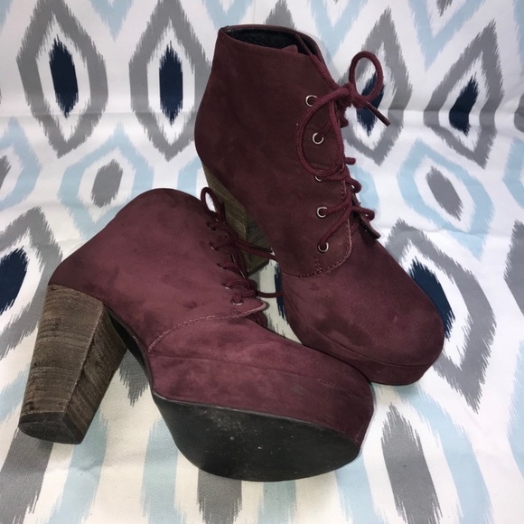 Steve Madden Raspy Platform Booties - Picture 7 of 8